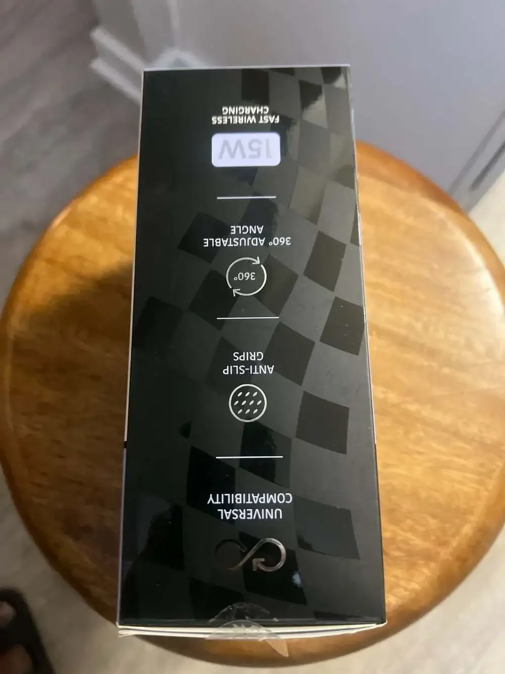 TechRebellion 15W Fast-Charge Universal Air Vent Mount Wireless Car Charger